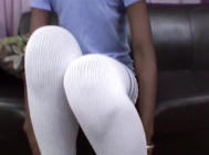 Ghetto Girl Sucking A White Dick!