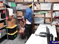 Latino caught for petty theft and analed