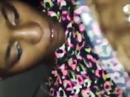 Ebony juvenile asshole