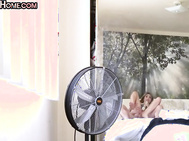 Beginner slutty anus cutie throat fucked by BWC BF at home