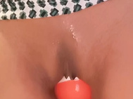 Sarah Fonteyna gets desperate and fucks the bedpost